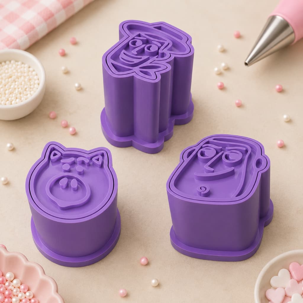 Kit Ejetor Modelador Para Brigadeiro Toy S Docinho Massas Confeitaria