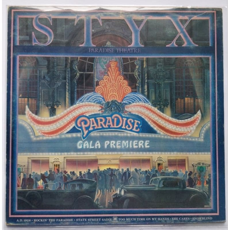 LP Disco de Vinil Styx Paradise Theatre 1980