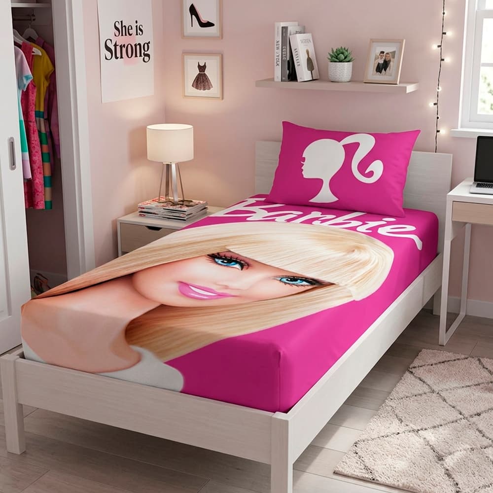 Kit Lençol + Fronha Microfibra Premium Infantil Meninas Princesas