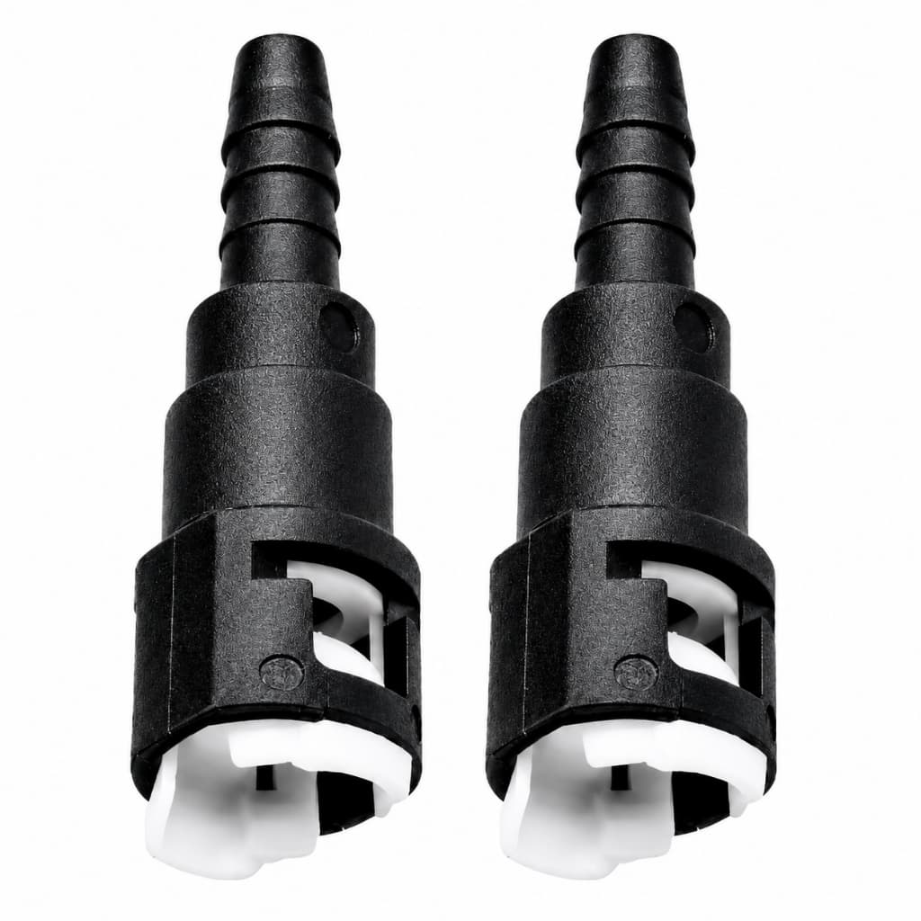 Kit 2 Conectores Engate Rápido Combustível 5/16 8mm Reto