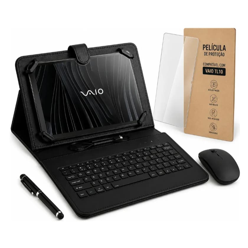 Combo Completo P/tab Vaio Tl10 10.4' Teclado + Mouse + Pel