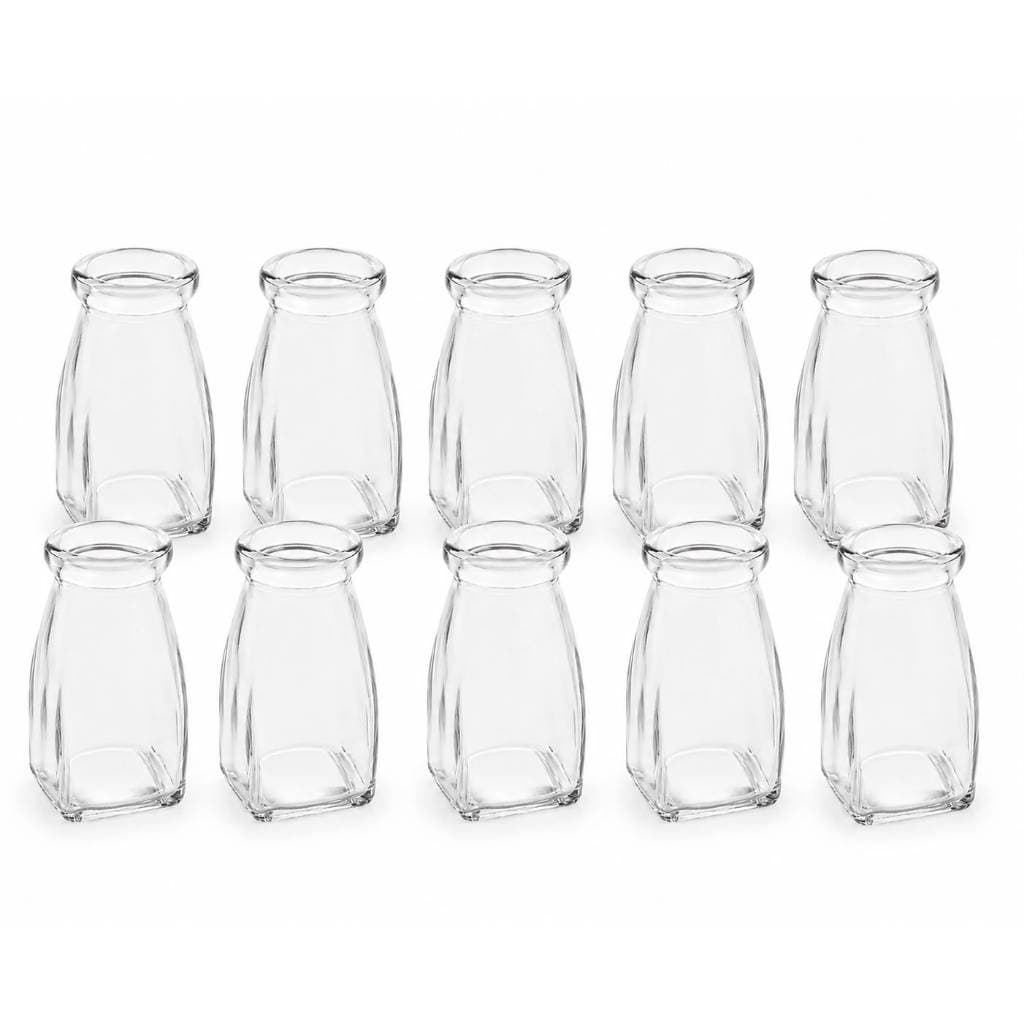 Kit 10 Vasos em Vidro Decorativo Mesa Posta Lembrancinhas
