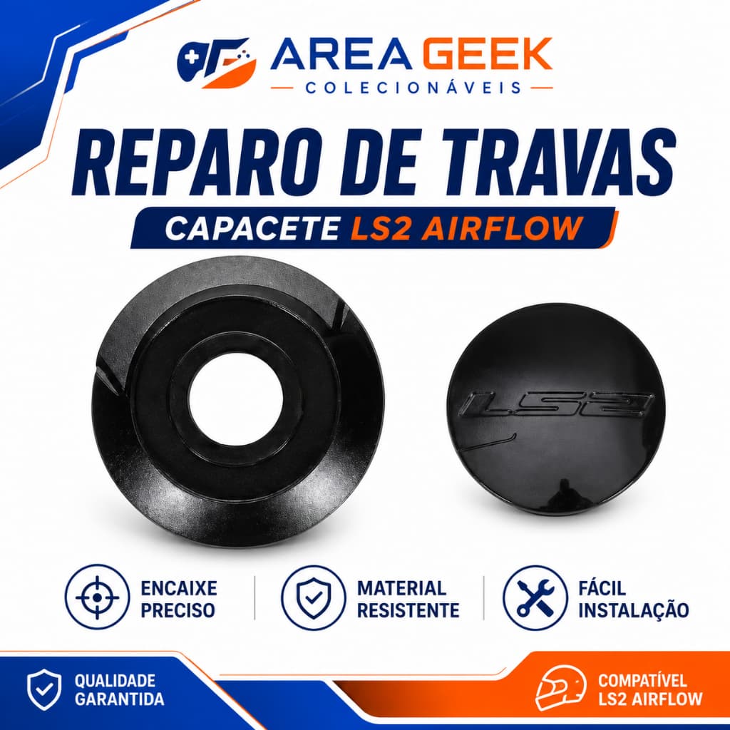 Reparo Para Capacete Aberto Ls2 Airflow Of562- Unitário