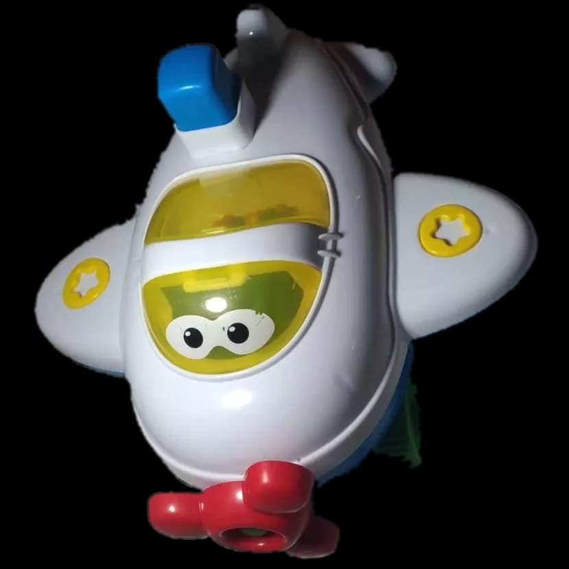Magic Aviãozinho Calesita Tateti Solapa Brinquedo Formas Didático Bebês Aero