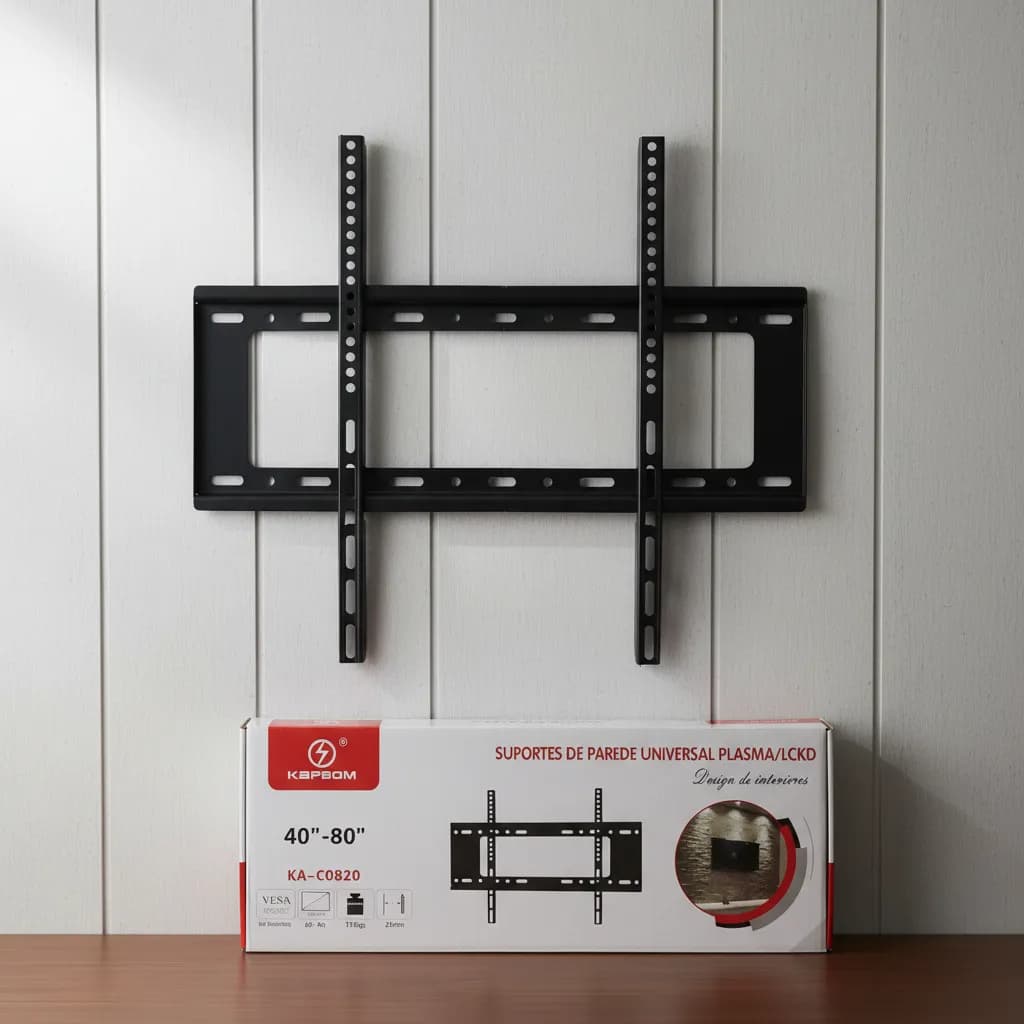 Suporte Tv Fixo Universal Tv Lcd/led 40 - 80 Polegadas