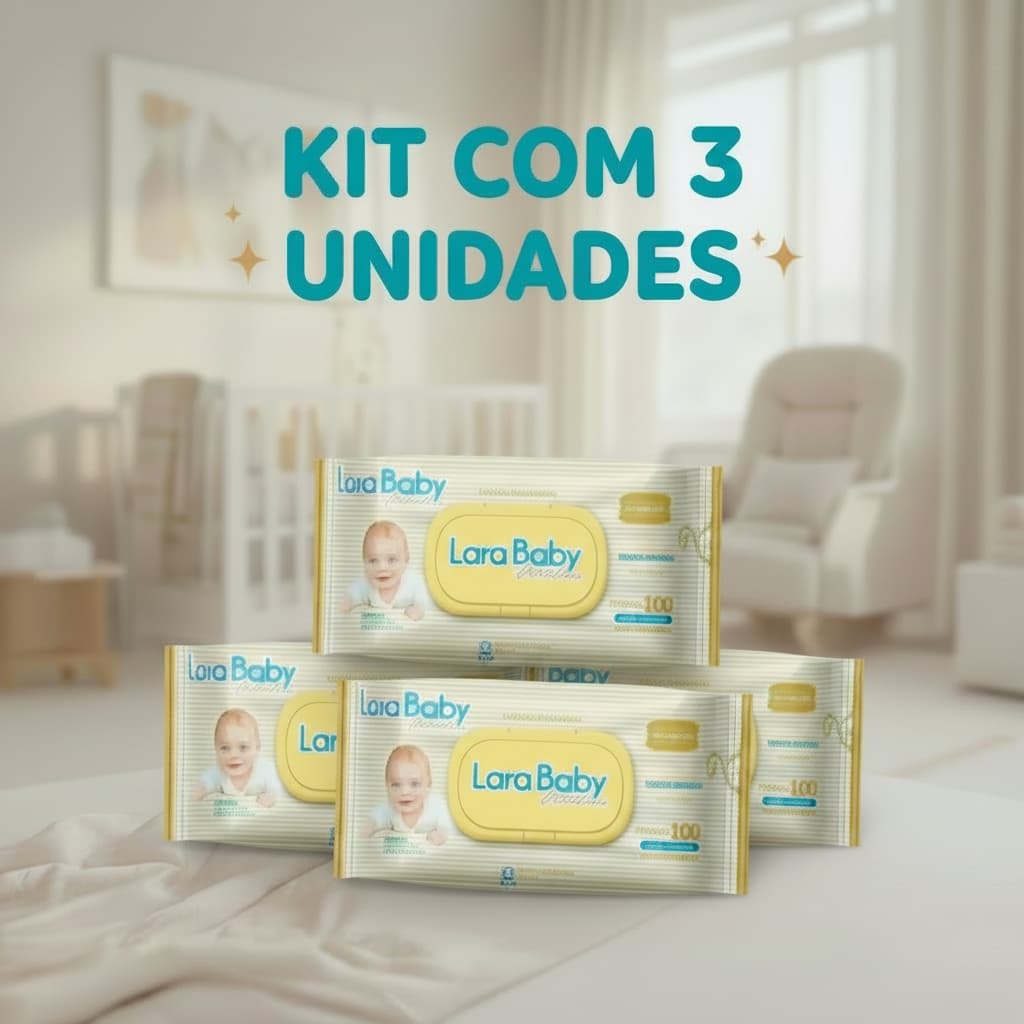 Lenços Umedecidos Personalidade Big Baby Premium Toalaha Recém-nascido - Com 100 Unidades Cada Pacote