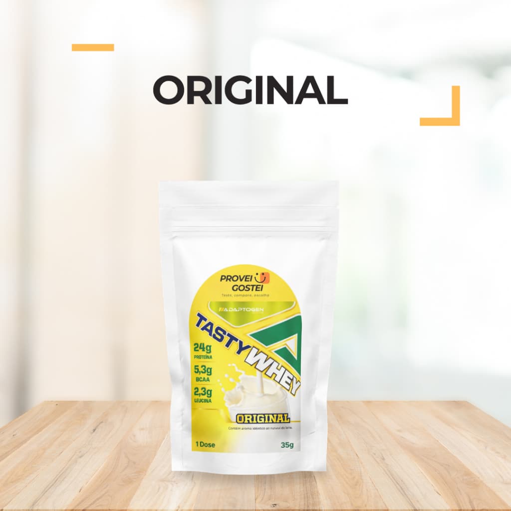 Tasty Whey - Original - Sachê 35g | Suplemento Alimentar Proteico