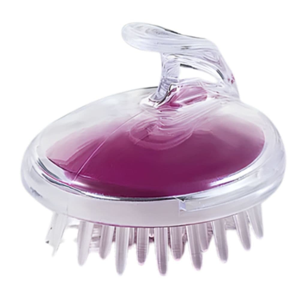 Escova Massageadora Capilar de Silicone para Banho Shampoo Massageador Couro Cabeludo