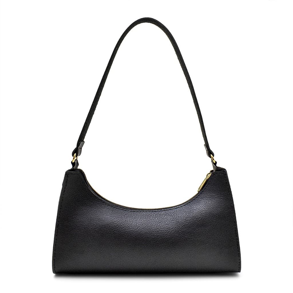BOLSA BAGUETE FEMININA pequena com alça em couro ombro ou transversal