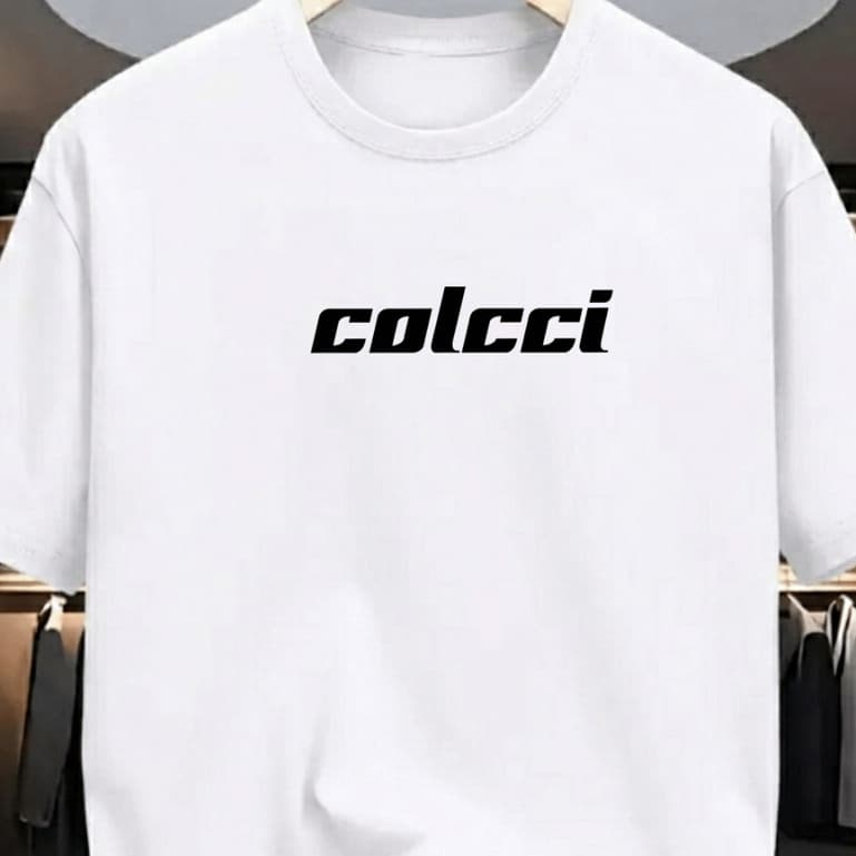 Camiseta Masculina Casual Moderna Estampa CooLccii Blusa Estilosa Algodão Lançamento