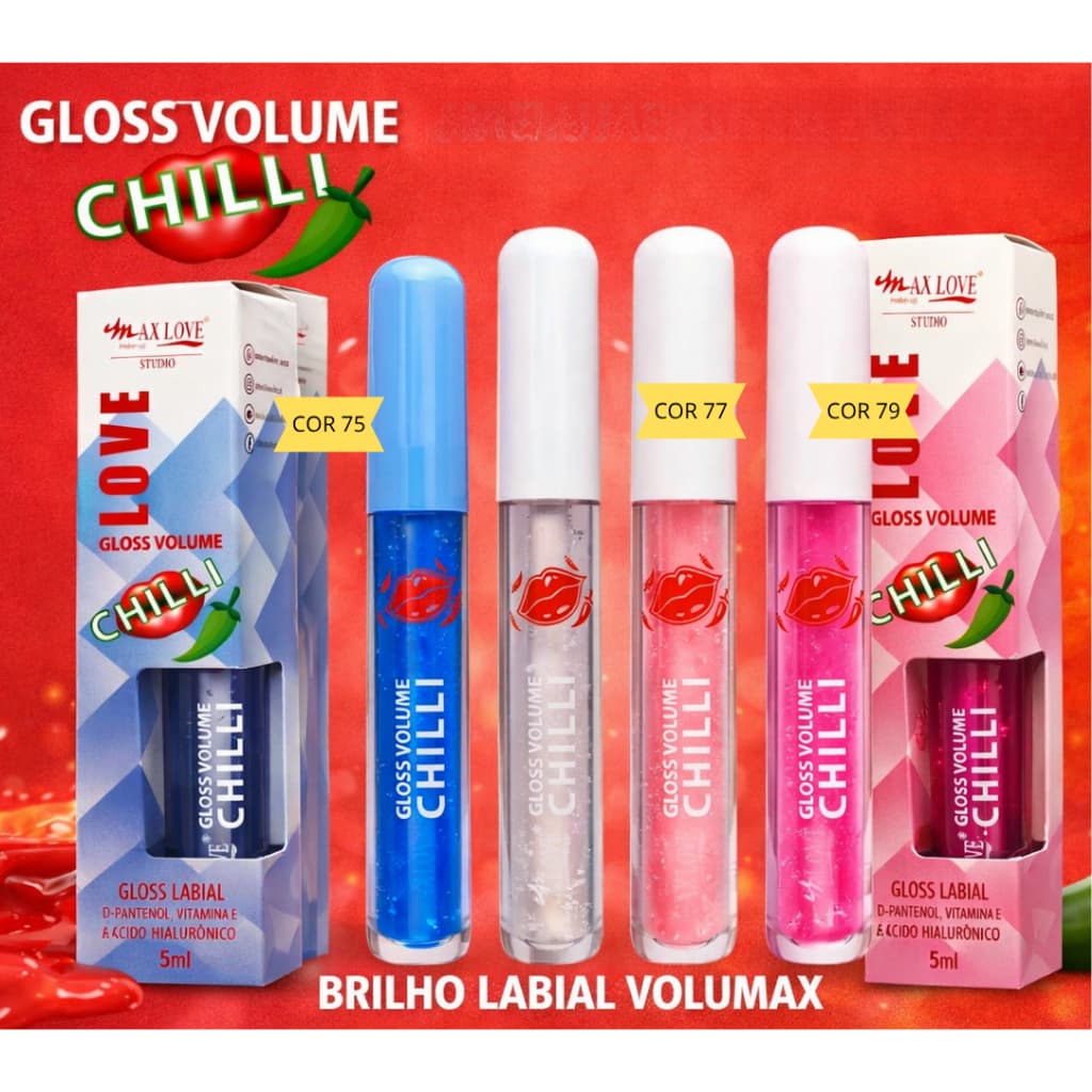 🔥 Max Love Studio – Gloss Volume Chilli 5ml