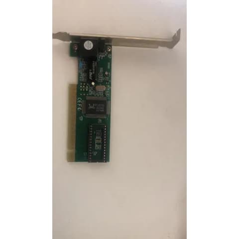 Placa de Rede PCI Realtek RTL8139-D 10/100 Mbps 32 Bits Ethernet Desktop PC Usada Testada Funcionando