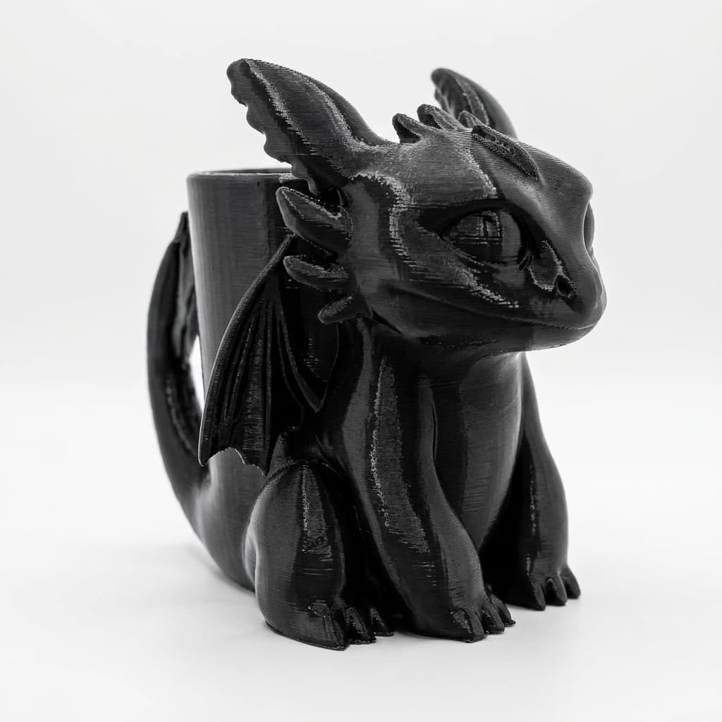 Porta Objetos Banguela 3D – Porta Canetas, Pincéis e Acessórios – Decoração Geek