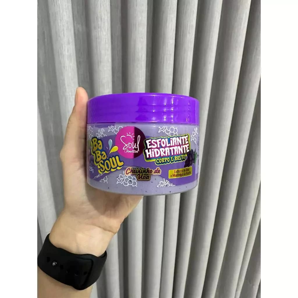 Esfoliante Hidratante Corpo & Rosto Babasoul 250g Soul Cosméticos