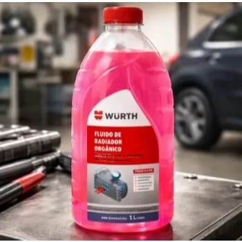 Aditivo Fluido Radiador Orgânico Rosa 1l Aditivo Anticorrosivo Wurth Rosa-chiclete