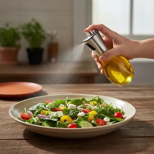 Borrifador Azeite ou Óleo Spray Pulverizador para Cozinha 200ML