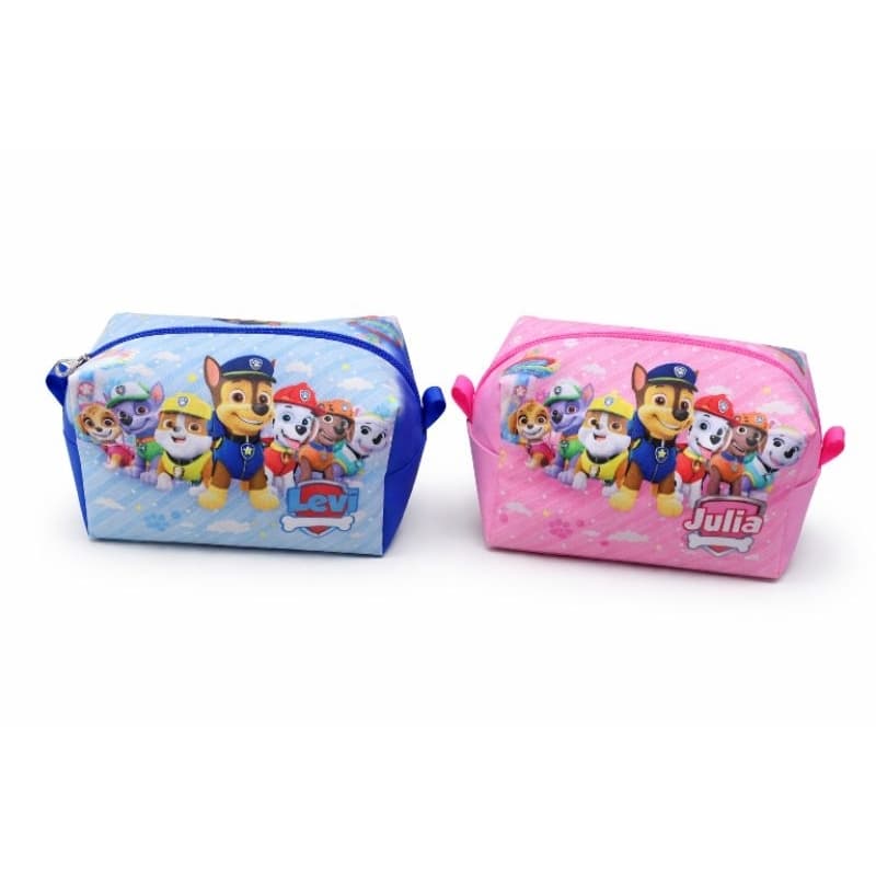 kit 25 nécessaire Box P personalizada com Nome Patrulha Canina Lembrancinha Aniversário Patrulha canina