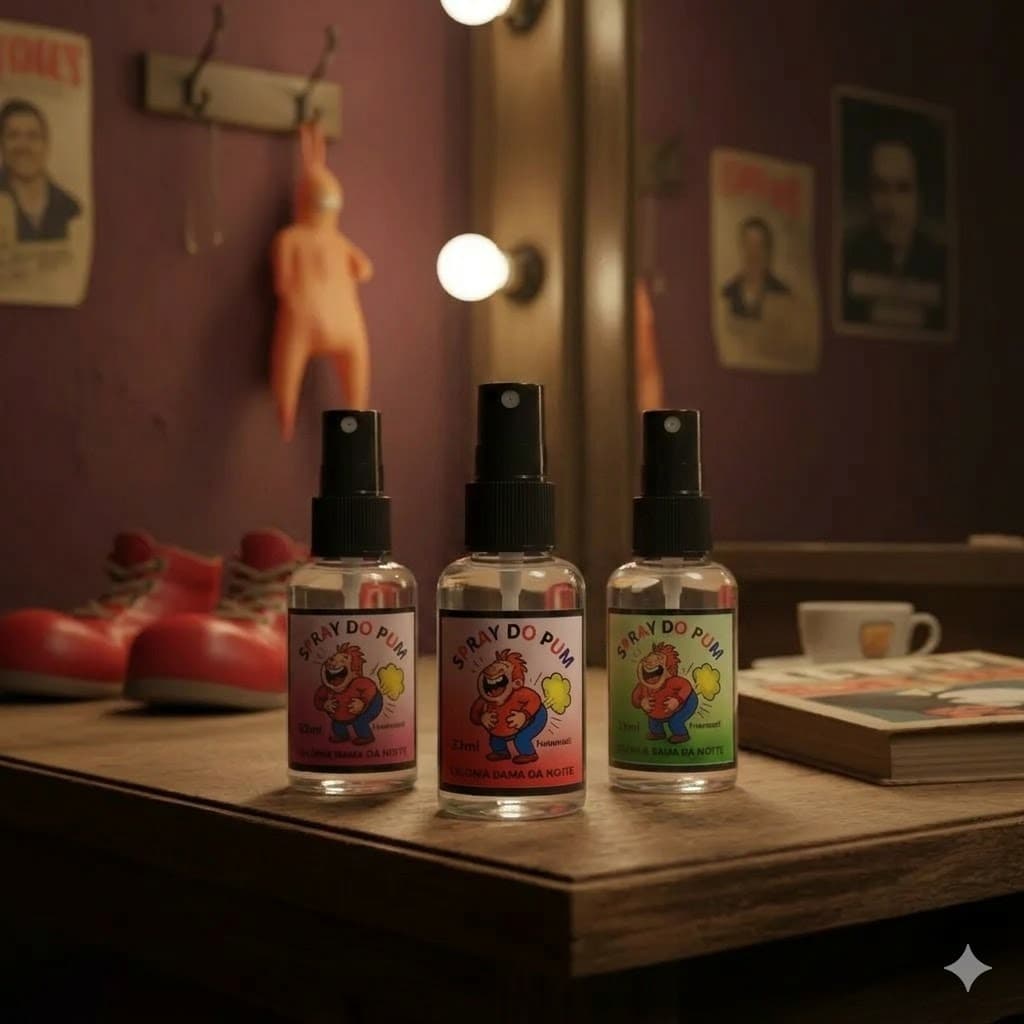 Kit 3 Spray Peido Pum Fedido Fedorento Pegadinha 33 Mls Envio Rápido