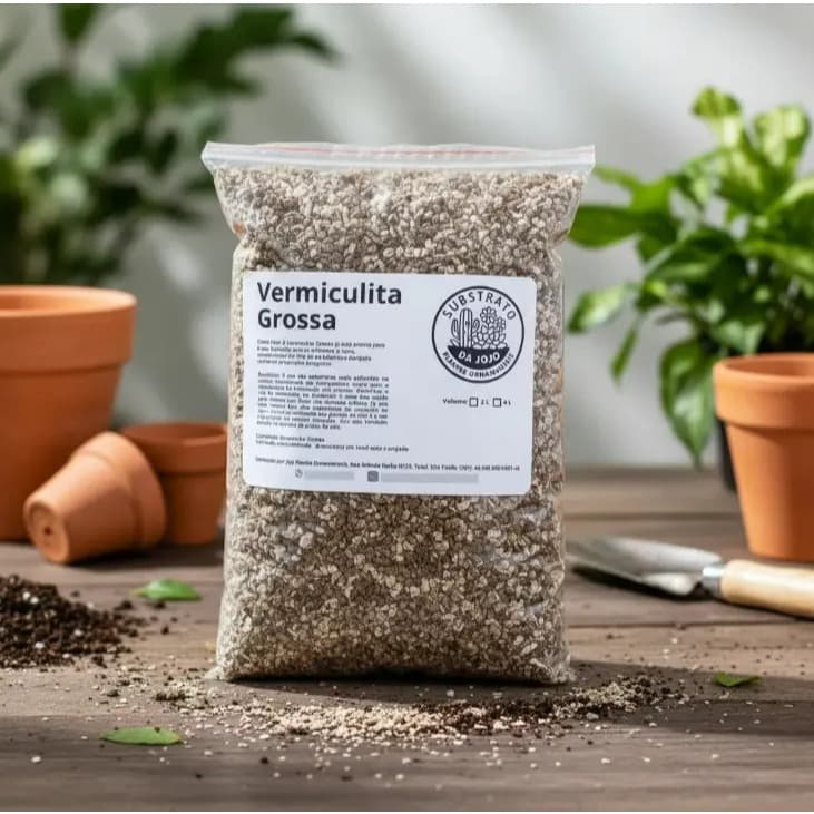 Vermiculita Grossa 2 Litros Cactos E Suculentas Da Jojo