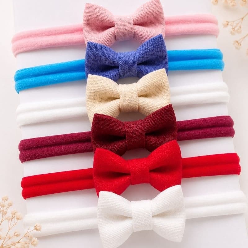 kit 6 laços para bebês