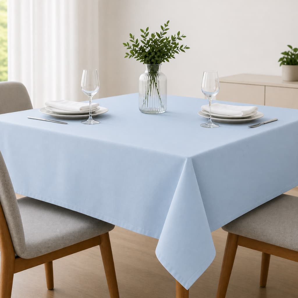 Kit 3 Toalhas de Mesa Oxford 1,50x1,50 Quadrada Tecido Premium Acabamento Impecável para Casa, Festas, Restaurante