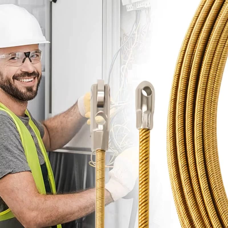 Ferramenta De Rosqueamento De Fio Universal De 10m Extrator De Cabo De Fita De Peixe