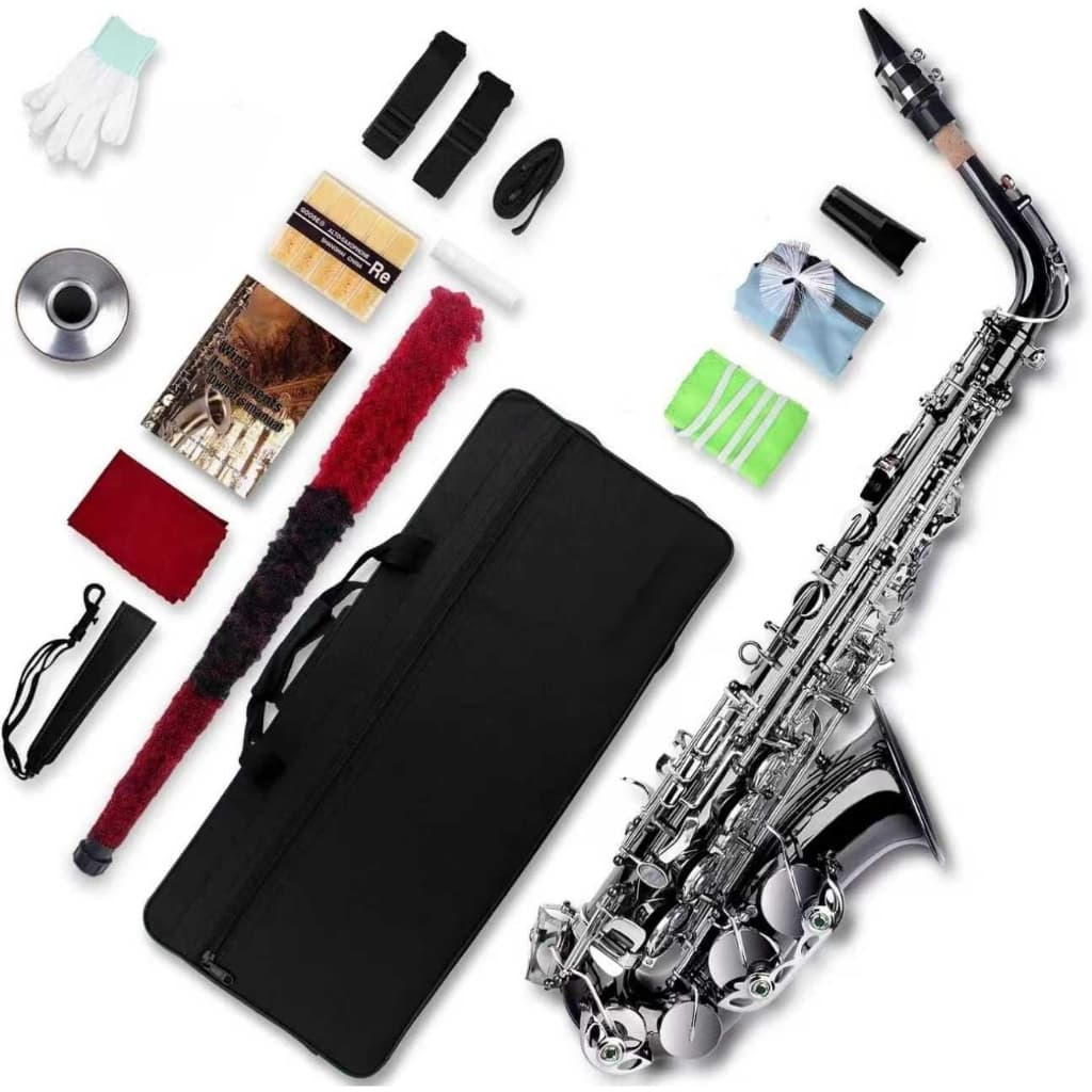 Saxofone Alto Eb Estudante Profissional Completo