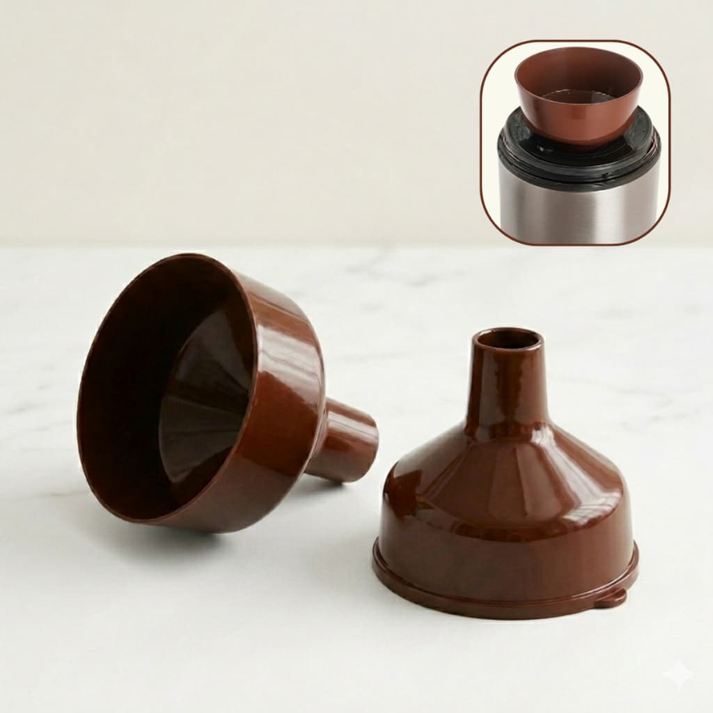 Adaptador para Garrafa Térmica de Café– Funil Suporte para Porta Filtro de Café
