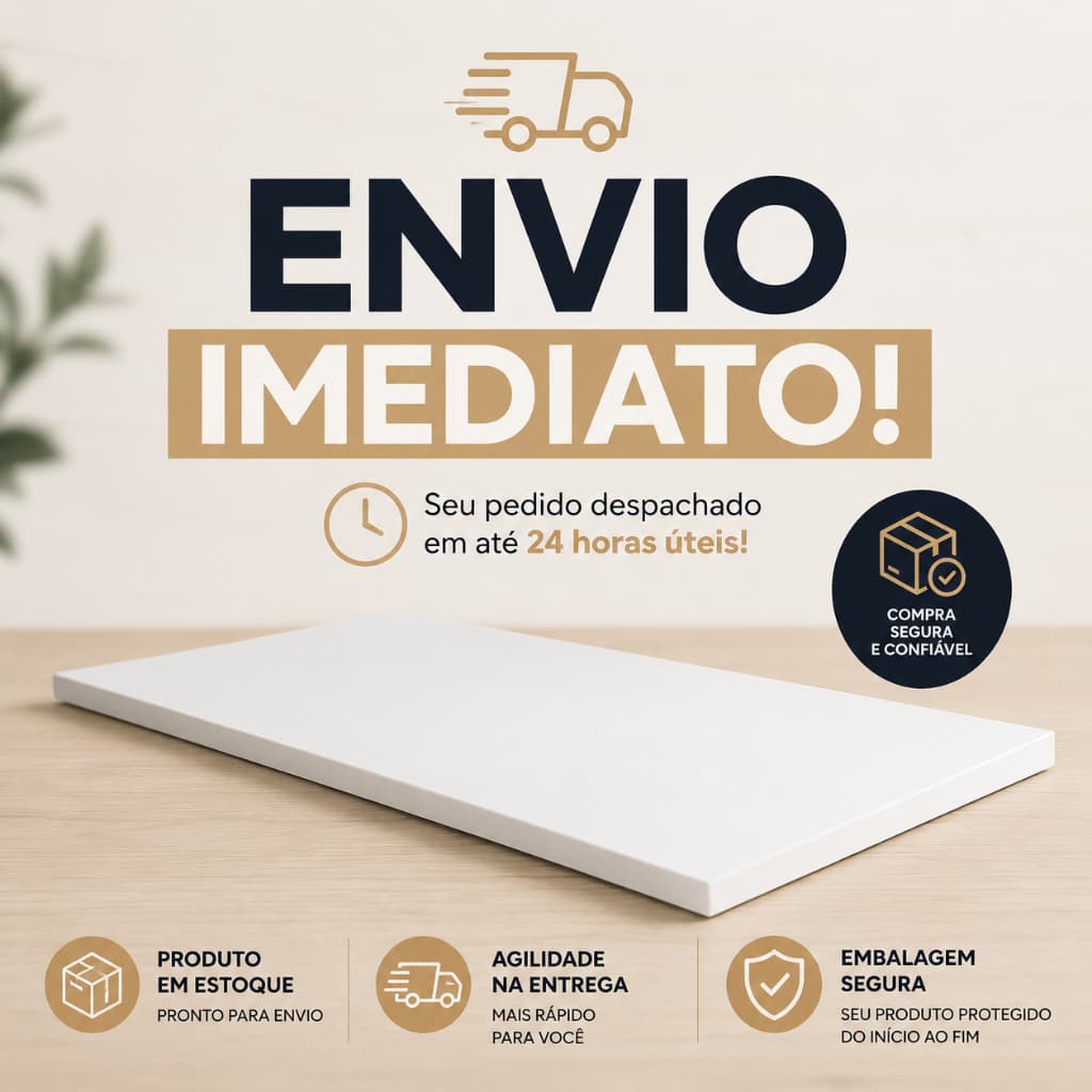 Tampo De Cozinha 100 Cm para Balcão Pia e Cooktop Madeira Resistente e Compacto