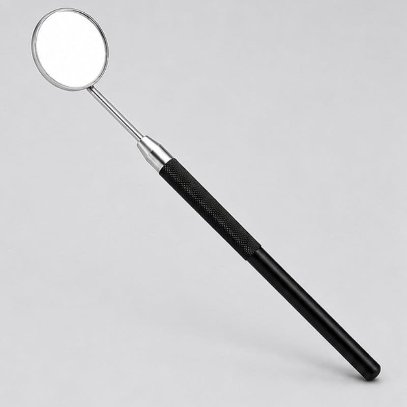 Espelhinho Inox Profissional Para Extensão De Cílios Lash