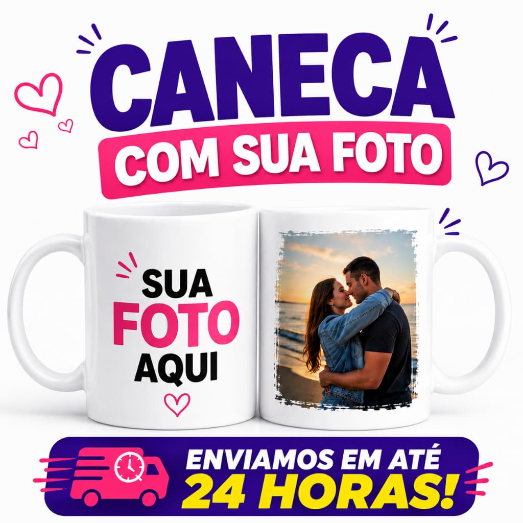 Caneca Com Fotos Nomes Personalizada Para seu Evento Fazemos do Seu Jeito
