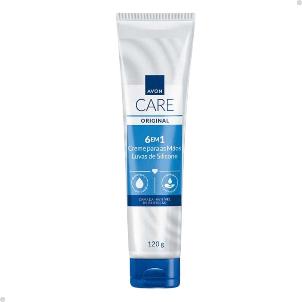 Creme Protetor Luvas de Silicone Avon para Mãos 120g - Proteção e Hidratação Prolongada