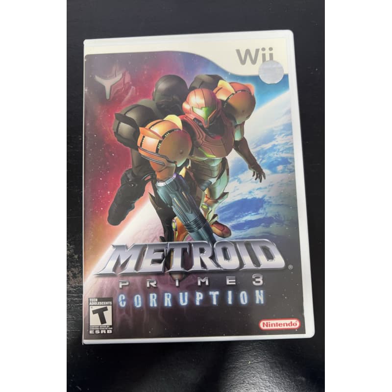 Jogo Metroid Prime 3 Corruption - WII ORIGINAL