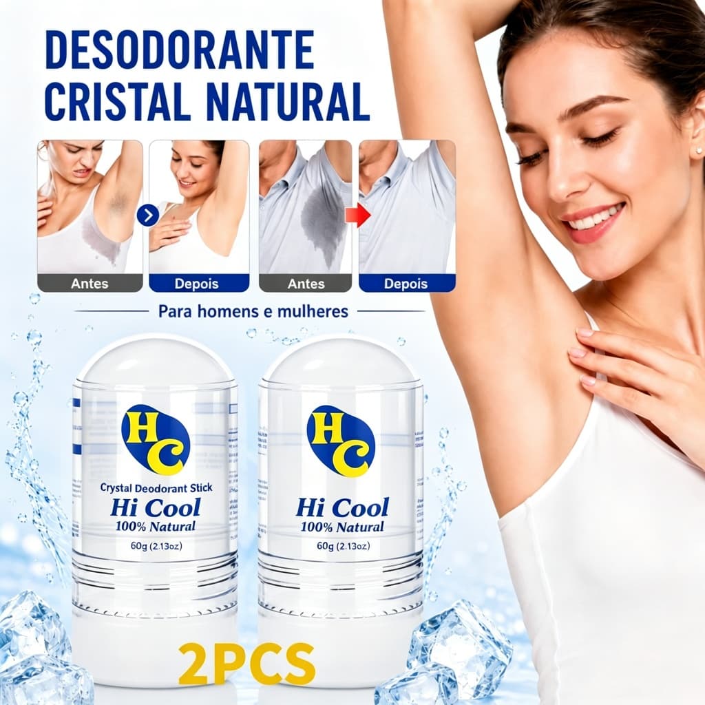 (60g/120g) Cristal/pedra/vara desodorante cristal natural para melhorar o odor corporal e antitranspirante