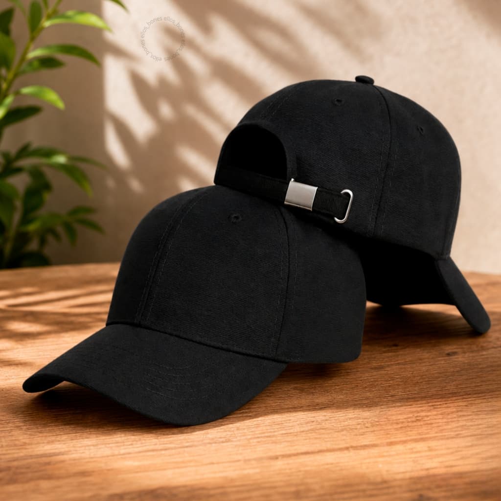 Boné Dad Had Liso Unissex  Aba Curva  Basico Casual Premium Confortável Ajustável