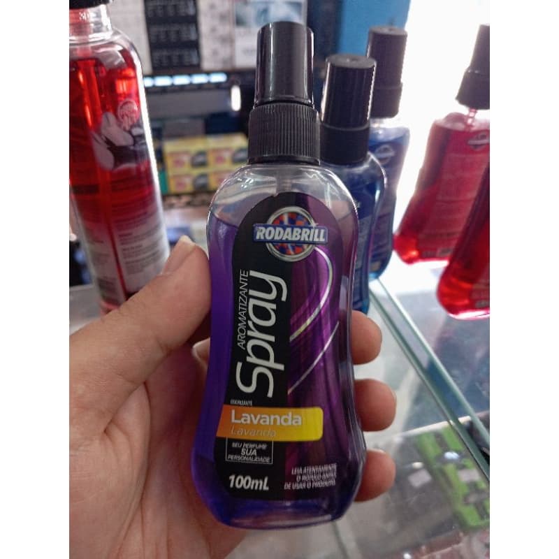 Aromatizante Automotivo Spray Lavanda 100ml Aroma Suave