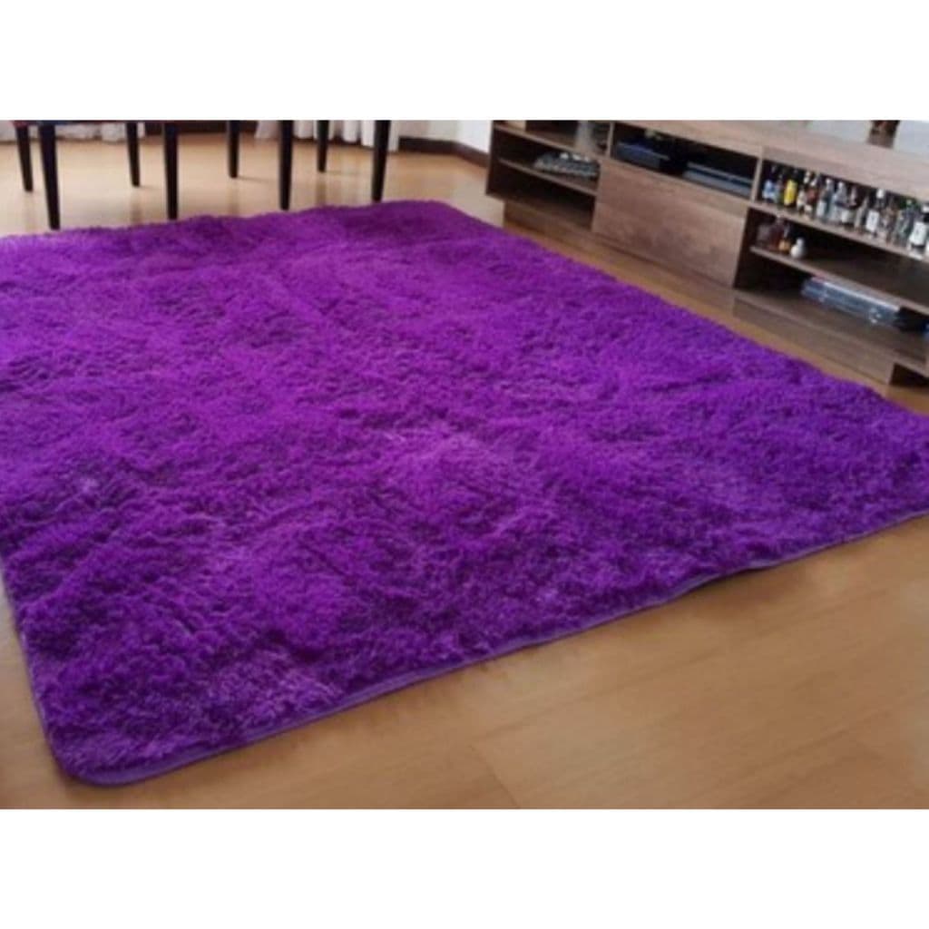 Tapete Felpudo Peludo Sala e Quarto Extra Grande - 2,0 x 2,4 - Pelo Alto - Várias cores