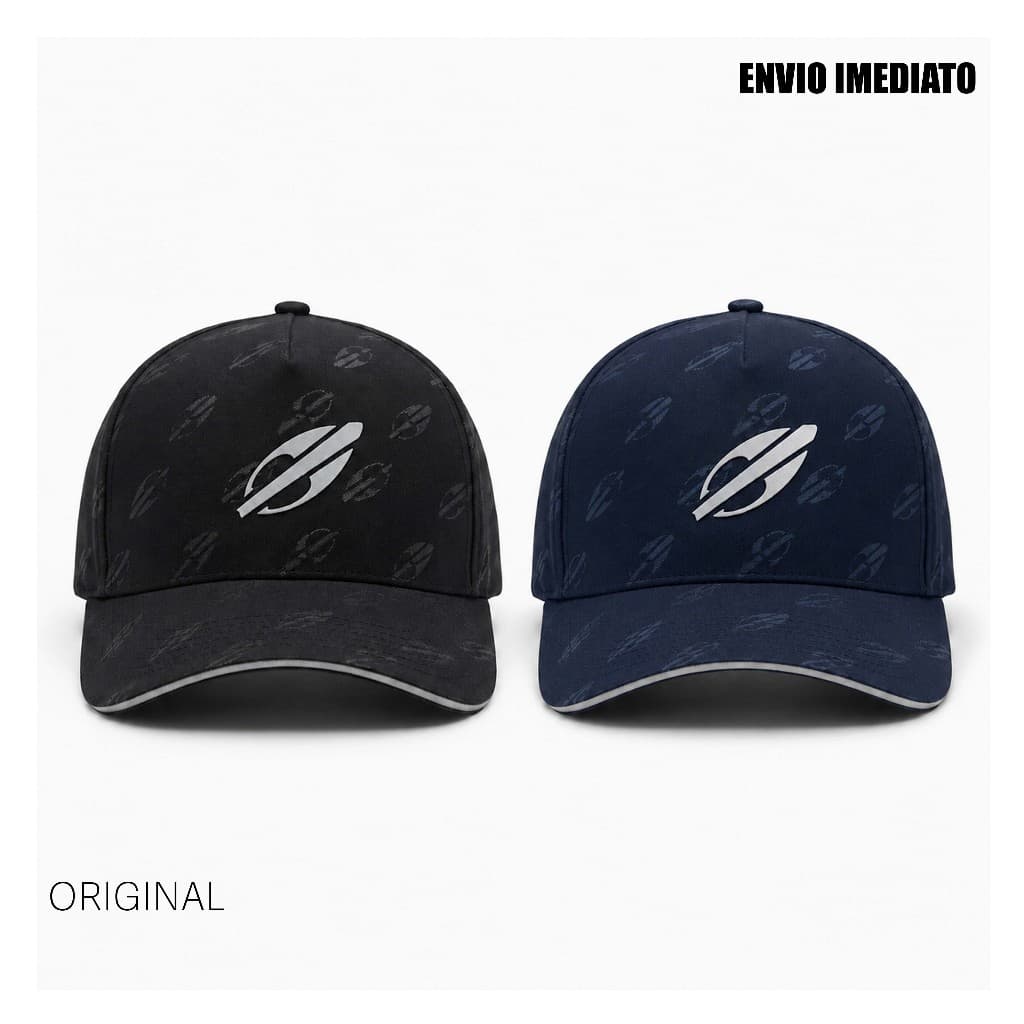 1 ou 2 Bonés Masculino Mormaii Aba Curva Ajustável Casual Premium Preto e Azul Marinho