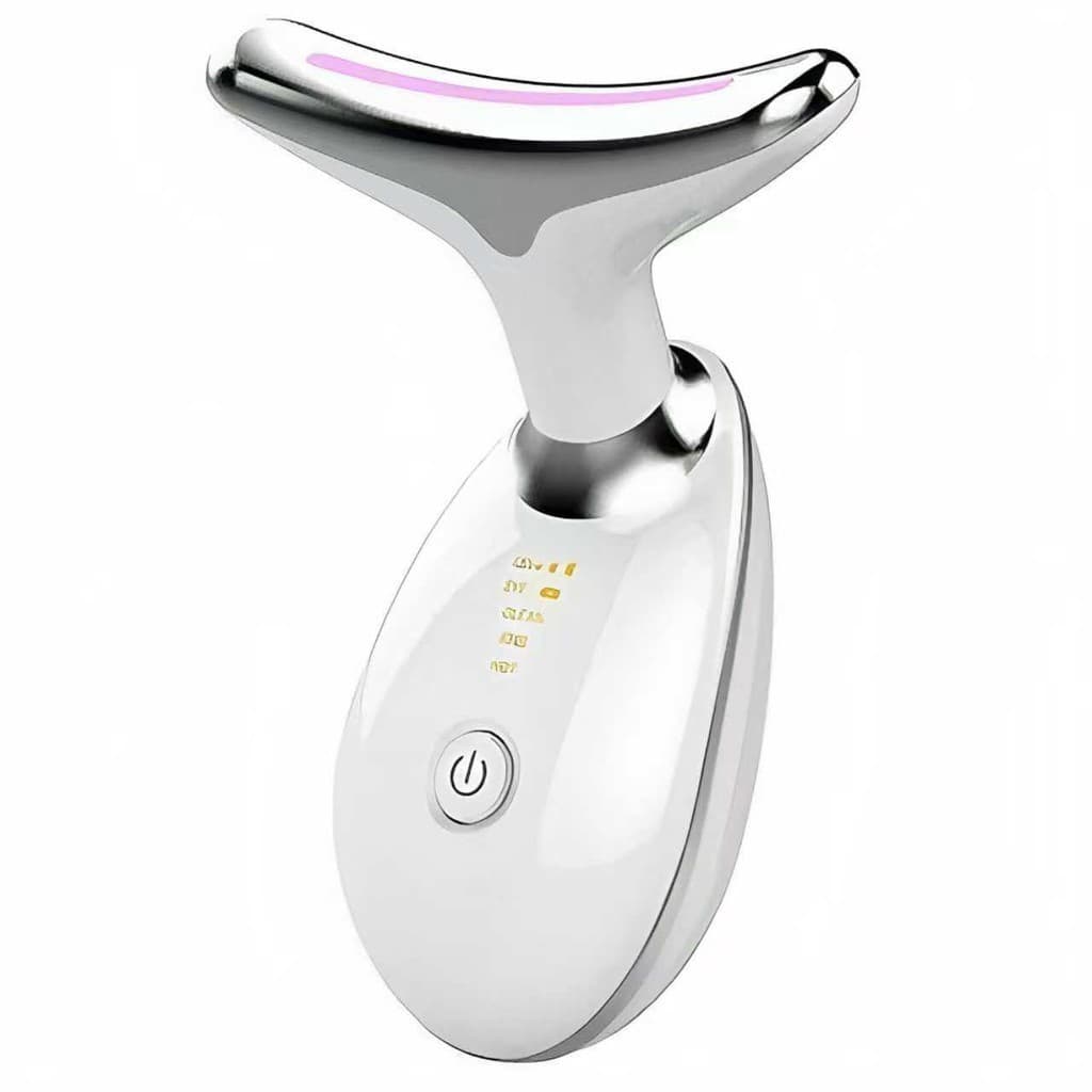 assageador Facial LED | Fototerapia Anti-Idade Rejuvenescedor Anti-Rugas Rosto Pescoço