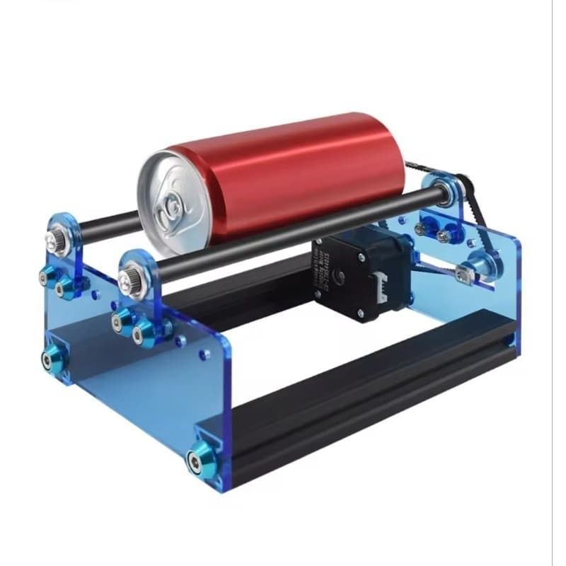 TwoTrees Módulo Rotativo de Gravação a Laser Azul Transparente