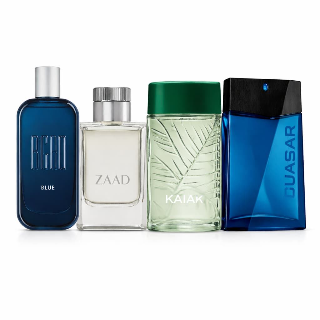 Perfumes Masculinos Nacionais com Fragrância Intensa Marcante e de Longa Duração