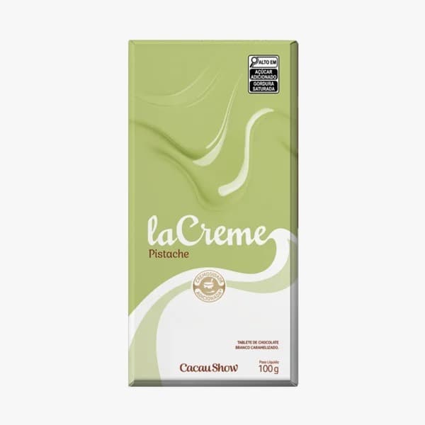 LACRE PISTACHE CACAU SHOW 100G