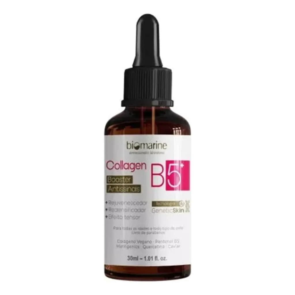 Biomarine Colágeno Booster Antissinais 30ml - Collagen B5 Todo Tipo De Pele Dia/noite