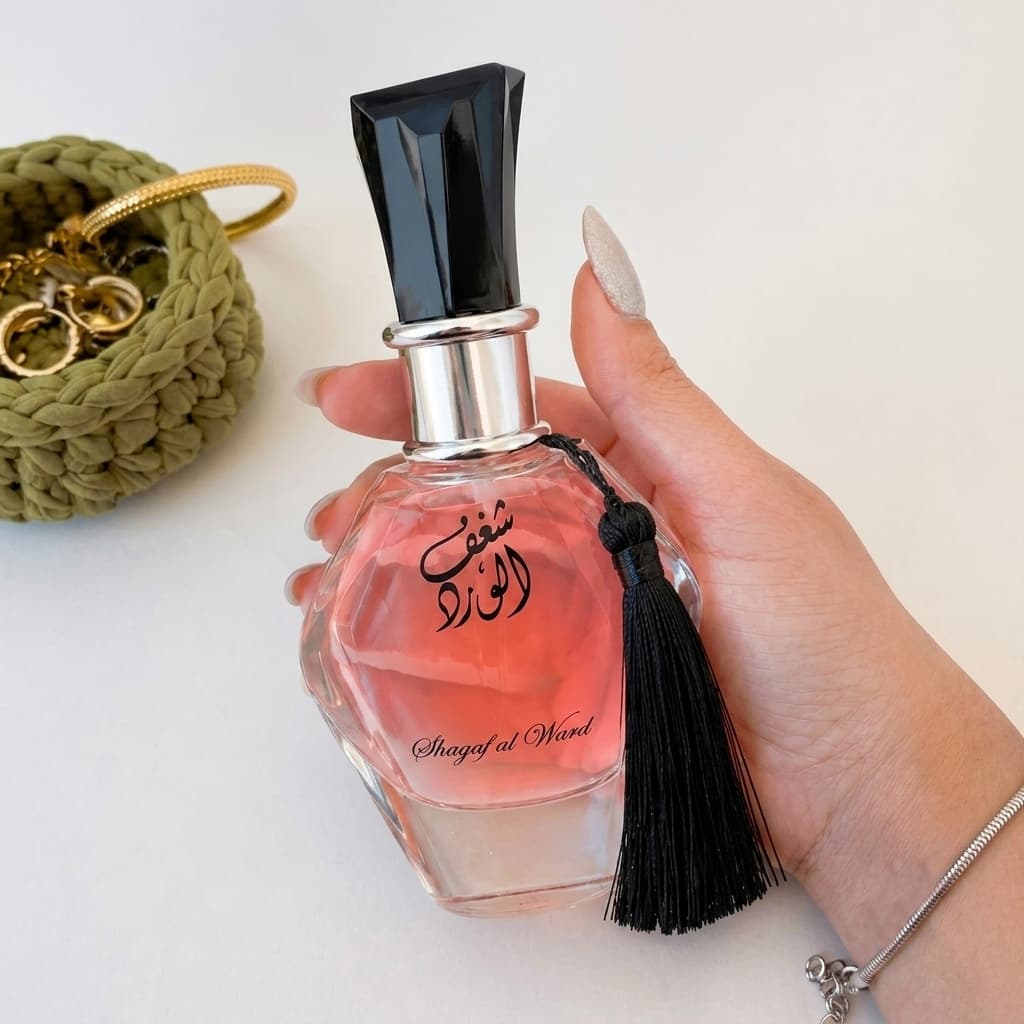 Perfume Original Shagaf Al Ward Árabe Feminino Al Wataniah Eau de Parfum 100ml