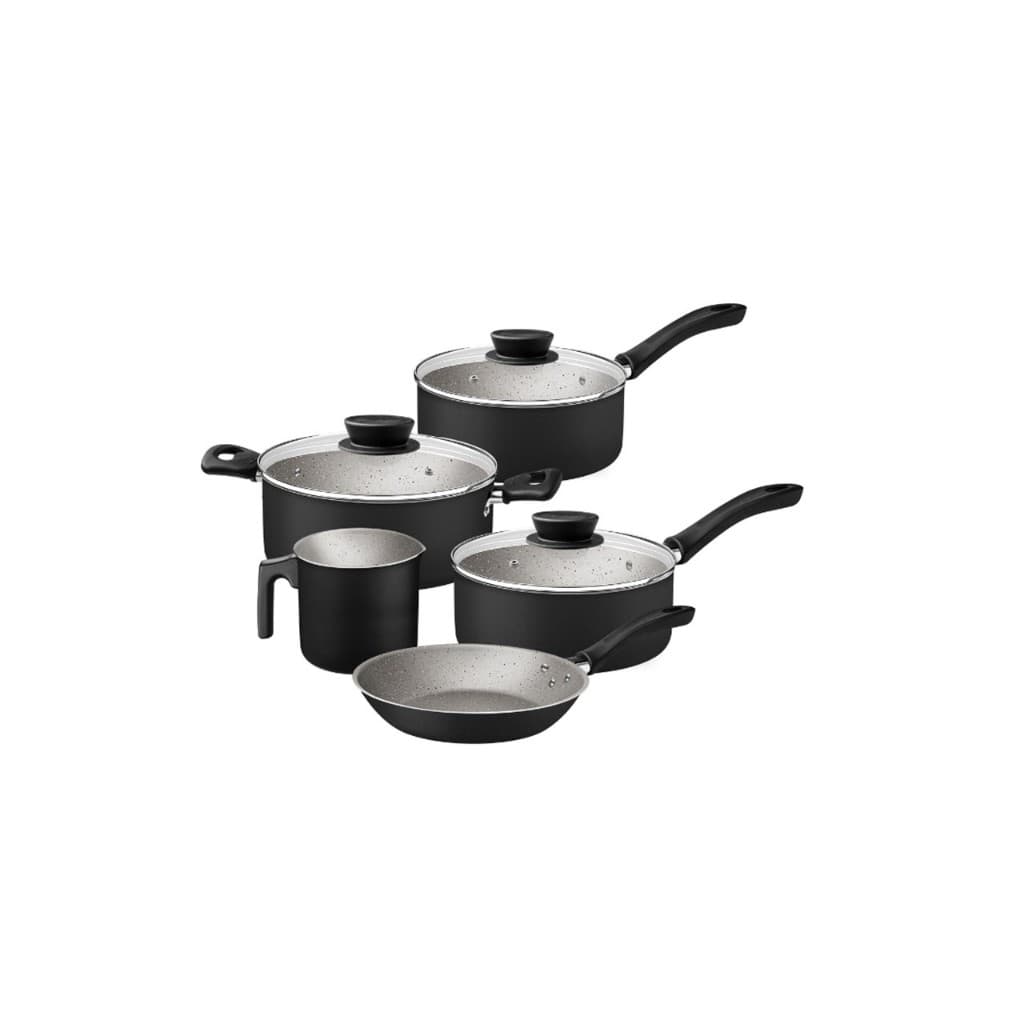 Jogo De Panelas Aluminio Antiaderente 5 Peças Tramontina