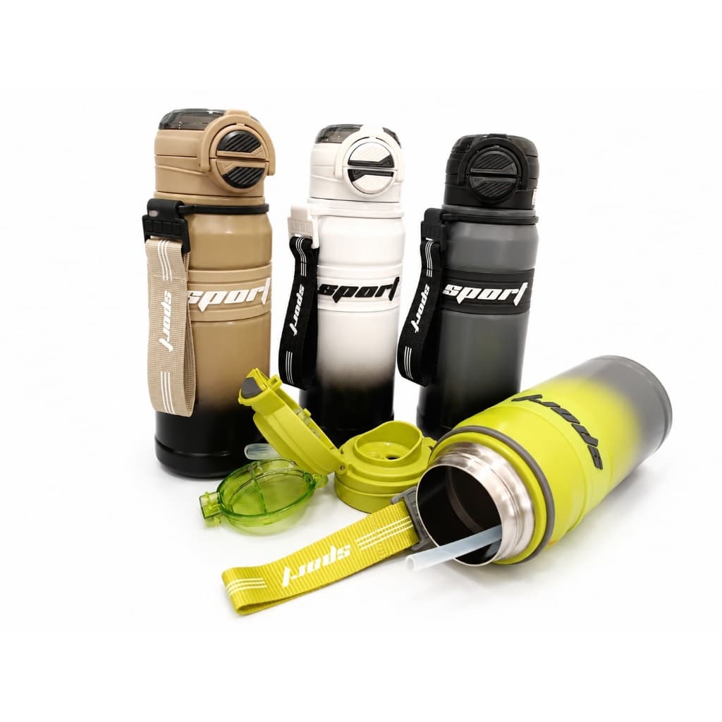 Garrafa térmica Sport  aço inox 316– Tamanhos 680ml, Várias Cores para Academia, Escola, Faculdad
