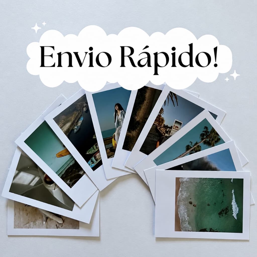 KIT de Foto Polaroid Personalizada - Alta Qualidade - Kit com 4 a 48 Unidades - Tam: 7x5cm - Mini Foto - Envio Rápido