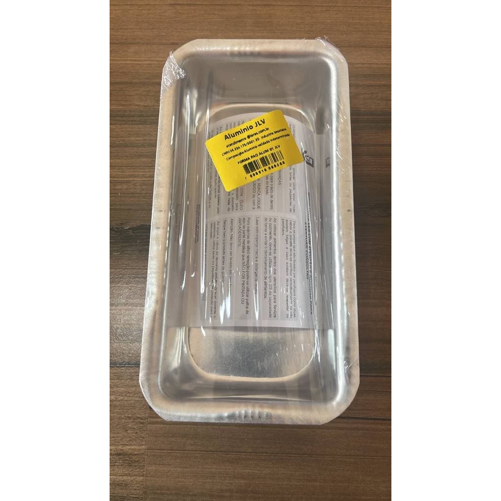 Forma de Alumínio para Pão JLV – Resistente e Durável