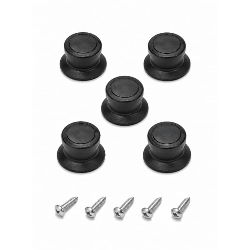 KIT  Pegador Puxador para Tampa de panelas e frigideiras  kit  com Parafusos  Kit 5,10, 20 ou 50 peças