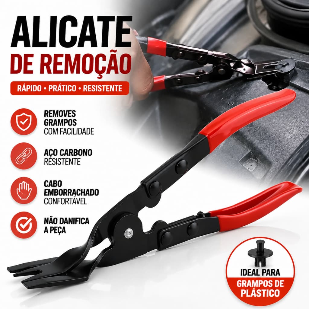 Multifuncional Pliers Remover Locks Fasteners Clamps Lining Clips Roof Lining and Doors Floor Car